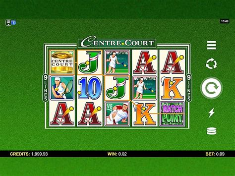 centre court slots|Centre Court Online Slot Review 2024 .